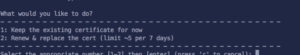 sudo certbot -d xxx-your-site.com --manual --preferred-challenges dns certonly 